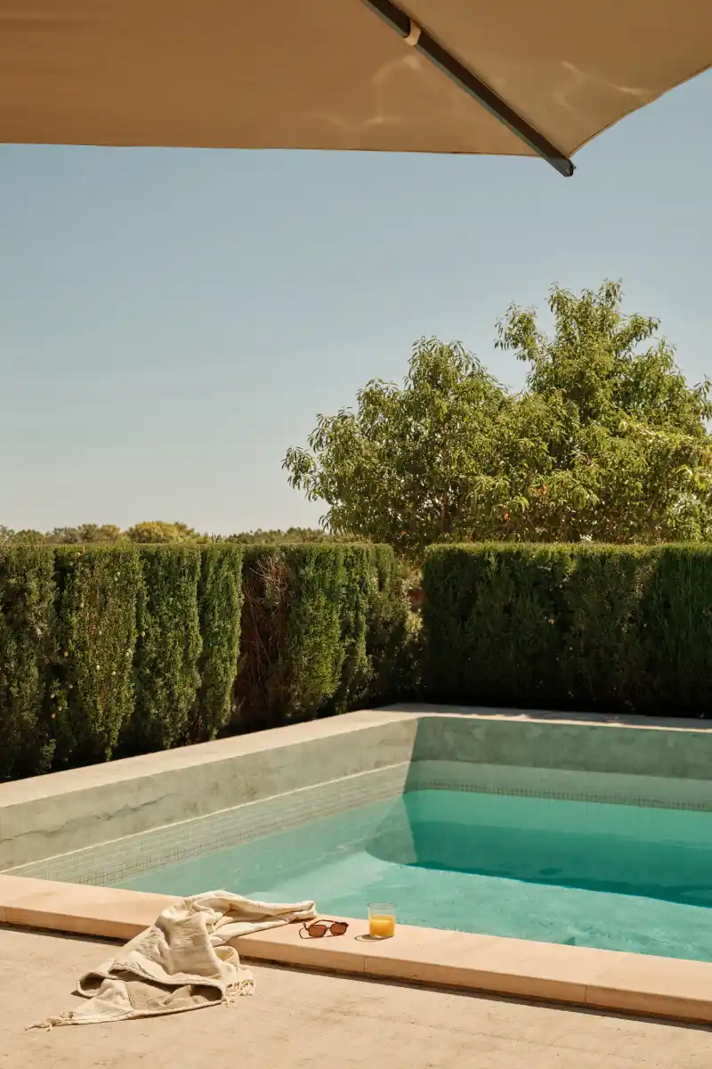 Pool towel apartment Sa Nau Agroturismo