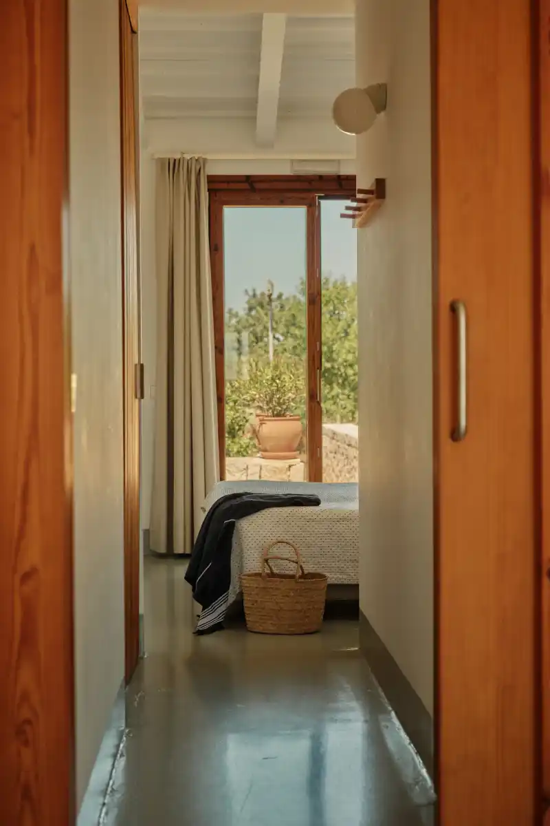 pasillo apartamento Sa Nau Agroturismo