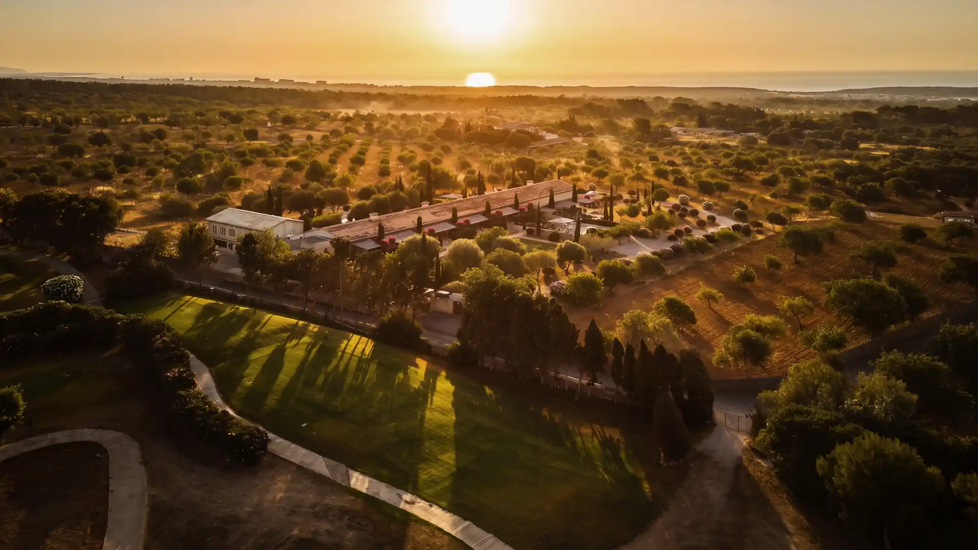 atardecer sa nau agroturismo