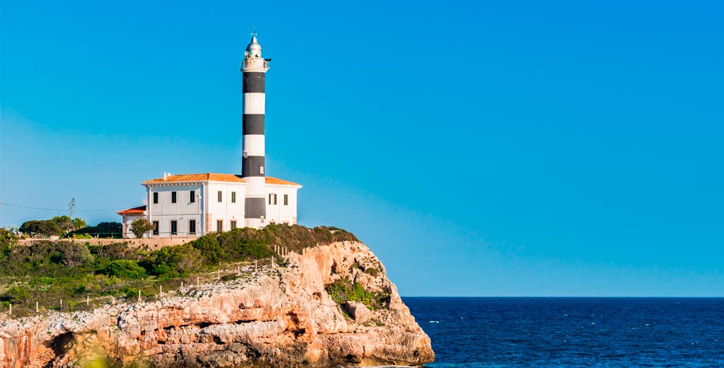 faro de portocolom sa nau mallorca faro de portocolom sa nau en portocolom mallorca